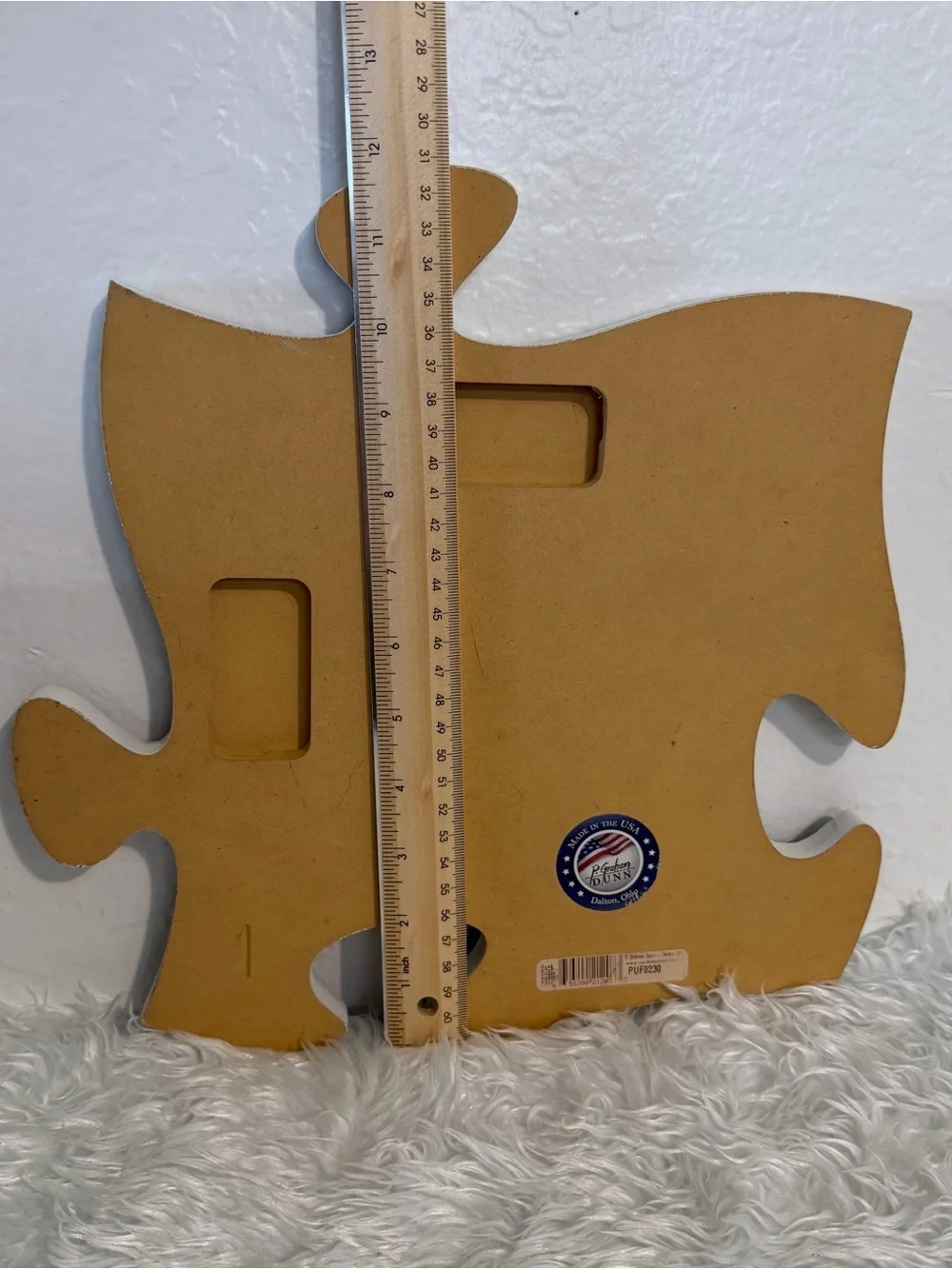 Lessons from the Ocean Connectable Wall Decor Puzzle Piece, Made In USA